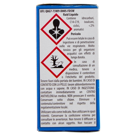 Raid Liquido Elettrico Ricarica, 60 Notti, Rosa e sandalo di Bali, 36 ml